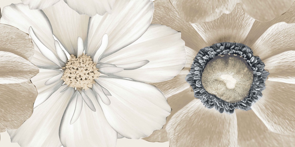 DECO FLORAL BEIG30