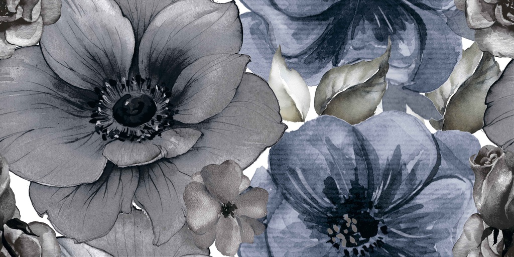 DECO FLORAL GRI 30