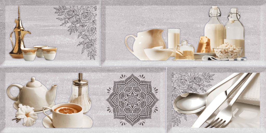 PIANO DECO GRIS C